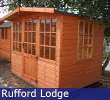 Rufford Lodge Summer House made to order at our Sutton in Ashfield site